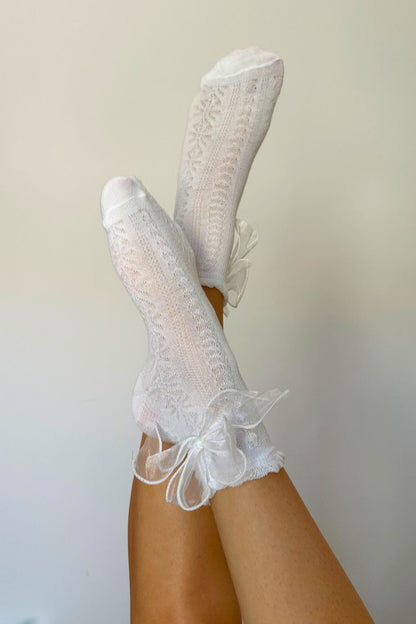 Chaussettes Enchantées blanches