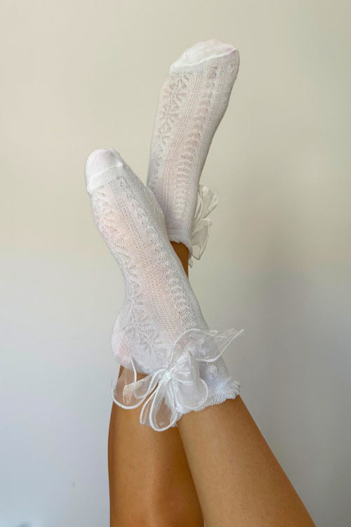 Chaussettes Enchantées blanches